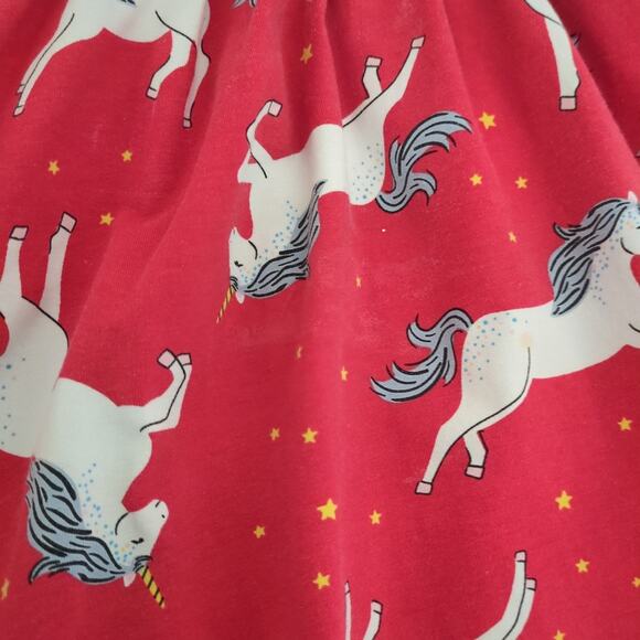 Hannah Andersson Magical Festival Unicorn Cotton Skater Dress size 6/7 GUC - Picture 6 of 12